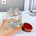 370ML crystal white material with thick bottom honey bottle