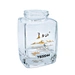 370ML crystal white material with thick bottom honey bottle